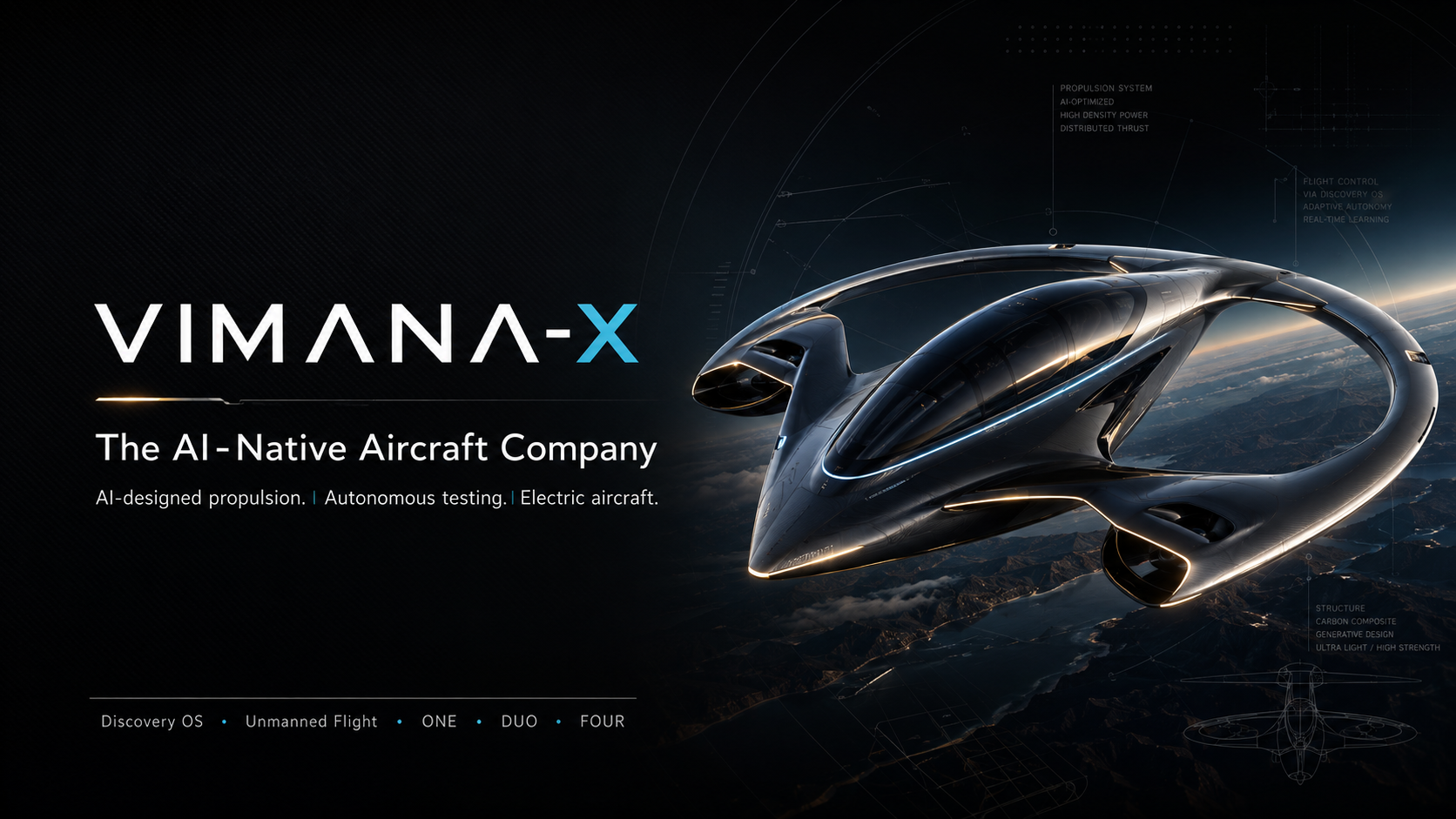 VIMANA-X Advanced Aerodynamic Flight Concept