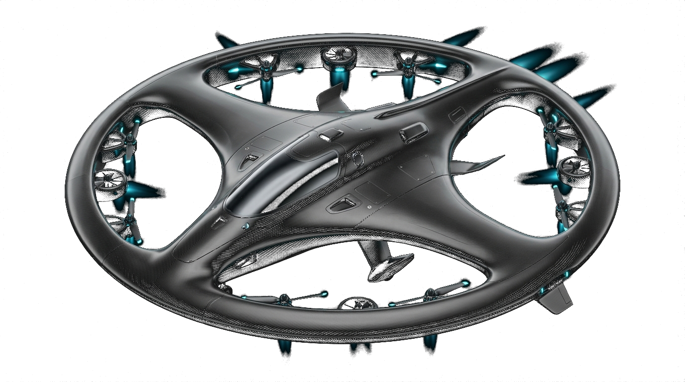 VIMANA Aerodynamic Concept in Active Flight Flow
